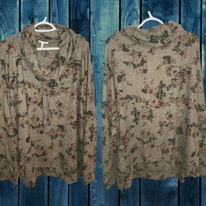 Maurices Women's Plus Cowl Neck Top